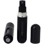 MAİN SHOP Doldurulabilir Mini Parfüm Şişesi 5 Ml - Cep Parfüm Şişesi Siyah Renk 1 Adet M-230
