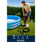 MAİN SHOP Intex Double Quick I Pratik El Pompası Şişme Yatak Havuz Bot Pompası 36 cm M-68614
