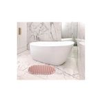 Main shop Oval Masajlı Banyo Duş Kaydırmaz Paspas 87 Vantuzlu Pembe