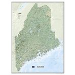 Maine [Laminated] (National Geographic Reference Map) by National Geographic Maps - Reference (2010-08-13)