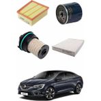 Mais Renault Megane 4 1.5 Dci Euro 5 Dizel Uyumlu Bakım ve Filtre Seti NKSSET1010