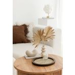 Maison Avf Rattan Hazeran Yuvarlak Tepsi Kahverengi (%100 Doğal Hazeran)