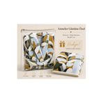Maisonette Florry %100 Pamuk Kadife Bornoz Seti Dijital Baskılı | Şal Yaka Renkli Bornoz Havlu Seti 450 GSM Anneler Günü Hediyelik