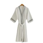 Maisonette FLOSSY Bornoz SM BEYAZ/GRİ