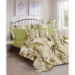 Maisonette Natural Nevresim Takımı - Yeşil - 160 x 220 cm