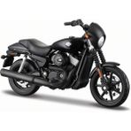 Maisto 1:12 Harley-Davidson 2015 Street 750 Motosiklet - Siyah
