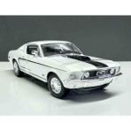 Maisto 1:18 1968 Ford Mustang Cobra Jet - Beyaz