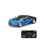 Maisto Bugatti Chiron 1:41 Metal App Control Kumandalı Araba 20049 - Mavi