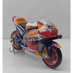 Maisto DİANOMİMAİSTO 1:18 ÖLÇEK 2018 Honda RC213 V Repsol 44 Motorsiklet Pol Espargaro METAL MOTOSİKLET