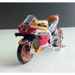 Maisto DİANOMİMAİSTO 1:18ÖLÇEK 2021 Honda RCV213 Repsol 93 DTM Marc Marquez METAL Motosiklet