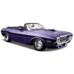 Maisto Dodge Challenger R/T Conv. 1970 1:24 S/E Mor Model Araba