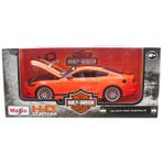 Maisto Ford Mustang GT 2015 1:24 Harley Davidson Turuncu Model Araba