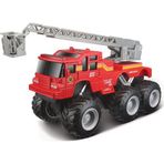 Maisto Quarry Monster Mini Motorlu İtfaiye Kırmızı İş Makinası