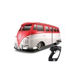 Maisto Tech 1:10 Volkswagen Van Samba U/K Kırmızı Model Araba