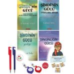 Maje Hediye+Eckhart Tolle 4 Kitap Set+Maje Hediye(Şimdi’nin-Günlüğü--Dinginliğin Gücü)