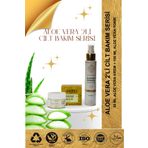 Majestica Saf Aloe Vera Suyu Aloe Vera Krem 2'li Cilt Bakım Serisi