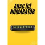 Majeur Araç Park Numaratörü Tüm Araçlara Uyumlu Araba Numaralık