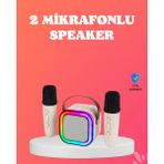 Majeur Bluetooth 5.0 Destekli Kablosuz Karaoke Hoparlör