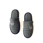 Majhi Erkek Önü Kapalı Terlik Peluş Yıkanabilir Ev Terliği Misafir Çeyiz Damat Terliği Erkek Terlik (SİYAH, EU Ayakkabı Beden Sistemi, Yetişkin, Erkek, Sayısal, Orta, 41)
