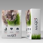 Majo Naturel Kedi Çimi 3 Kullanımlık Yedek Tohumlu