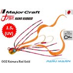 Major Craft Nano Rubber 1.5 gr 002 Keimura Red Gold Uv Suni Balık Yemi
