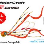 Major Craft Nano Rubber 1.5 gr 003 Keimura Orange Gold Uv Suni Balık Yemi