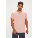 Major Pembe Basic Erkek Tişört