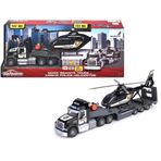 Majorette 213716002 Mack Kamyon ve Polis Helikopteri