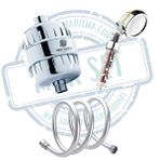 Mak Supply Mak Set Duş Filtresi ,duş Başlığı Filtreli ve Duş Hortumu 150CM , 3 Lü Set.