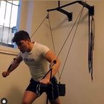Makara Fitness Seti Cift Makara Seti (Pushdown Triceps Biceps Lat Pulldown) Çalışma Istasyonu