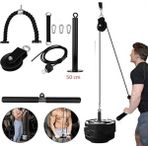 MAKARA FİTNESS SETİ LAT PULLDOWN TRİCEPS BİCEPS SIRT ÇEKİŞ ÇALIŞMA İSTASYONU