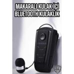 Makaralı Bluetooth Kulaklık Çağrı Cevaplama Kablolu Uzun Pil Ömrü - Renkli