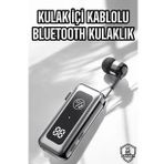 Makaralı Bluetooth Kulaklık Kulak İçi Dijital Göstergeli Yüksek Ses Kaliteli