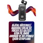 Makaralı Bluetooth Kulaklık Telefon Uyumlu Makaralı Tf Kart Girişli Güç Göstergeli Nemere - 1