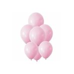 Makaron Balon Pembe 10 Adet