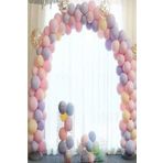 Makaron Balonlu Zincir Balon Seti 5 Mt Zincir 100 Balon Karışık