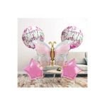 Makaron Kelebekli Doğum Günü Parti Balon Seti