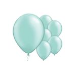Makaron Mint Yeşili 10 Lu Latex Balon Küçük Boy Çok Renkli