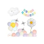 Makaron Renk Doğum Günü Balon Set
