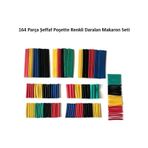 Makaron Seti Renkli 164 Parça Şeffaf Poşette