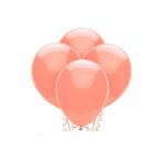 Makaron Somon 10 Lu Latex Balon Çok Renkli