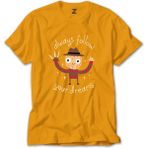 Makas Eller Sarı Tişört - 2XL