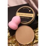 Make Up Cover Porselen Fondöten Kapatıcı 209 + Armut Makyaj Süngeri 10 (Orta Açık)