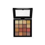 Make up Time 01 Kare 16 Renkli Far Paleti