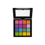 Make up Time 02 Kare 16 Renkli Far Paleti