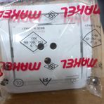 Makel 22006 Mımoza Beyaz Ucgen Telefon Prızı ( Kordon-Cıtasız)
