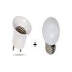 Makel Beyaz 1 Watt Led Gece Lambası Ampulü + Duylu Fiş