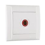 Makel Defne Beyaz Geçişli Tv Priz