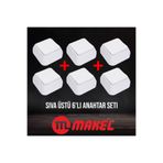 MAKEL Sıva Üstü Anahtar 6'lı Paket