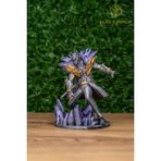 Makerpax League Of Legends Sett Figürü 18 cm Gümüş Renkli Dayanıklı El Yapımı Figür Koleksiyon İçin